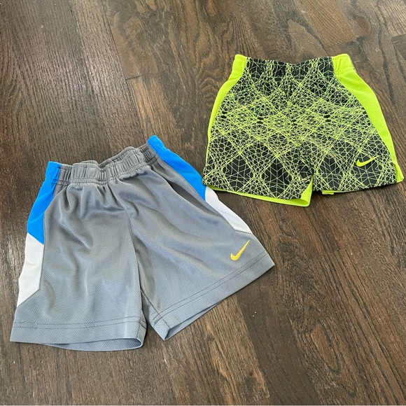 Nike Other - 2 pairs of 2T Nike sport shorts